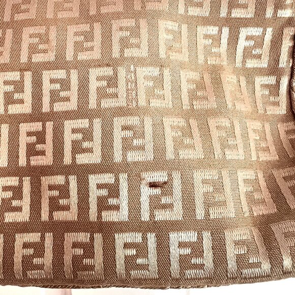 Authentic Vintage Fendi Zucchino Pouchette in near pristine condition - Picture 14 of 14
